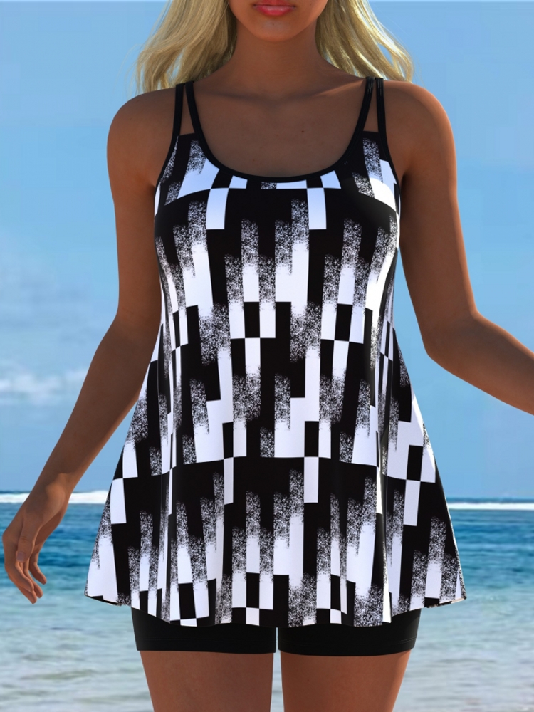 Swimwear - Yeni Tankini Mayo Takımı Seksi Mayo