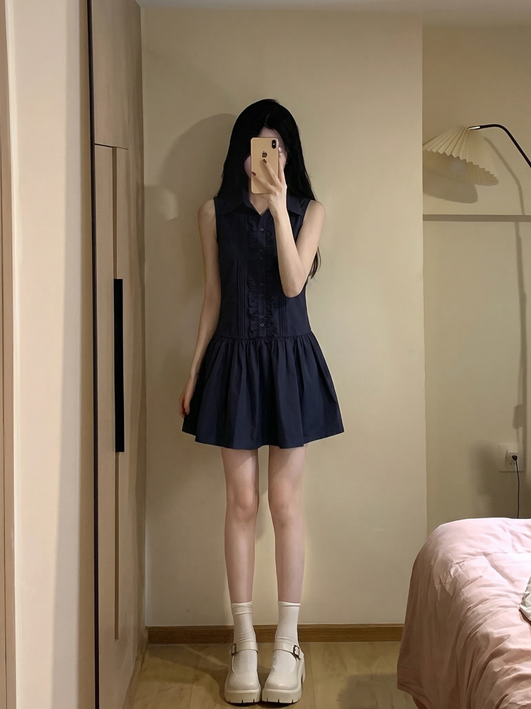 İnce Gösteren Etkili Kore Kole - Korean Style A Line Shirt Dress incelemesi ve fiyatı