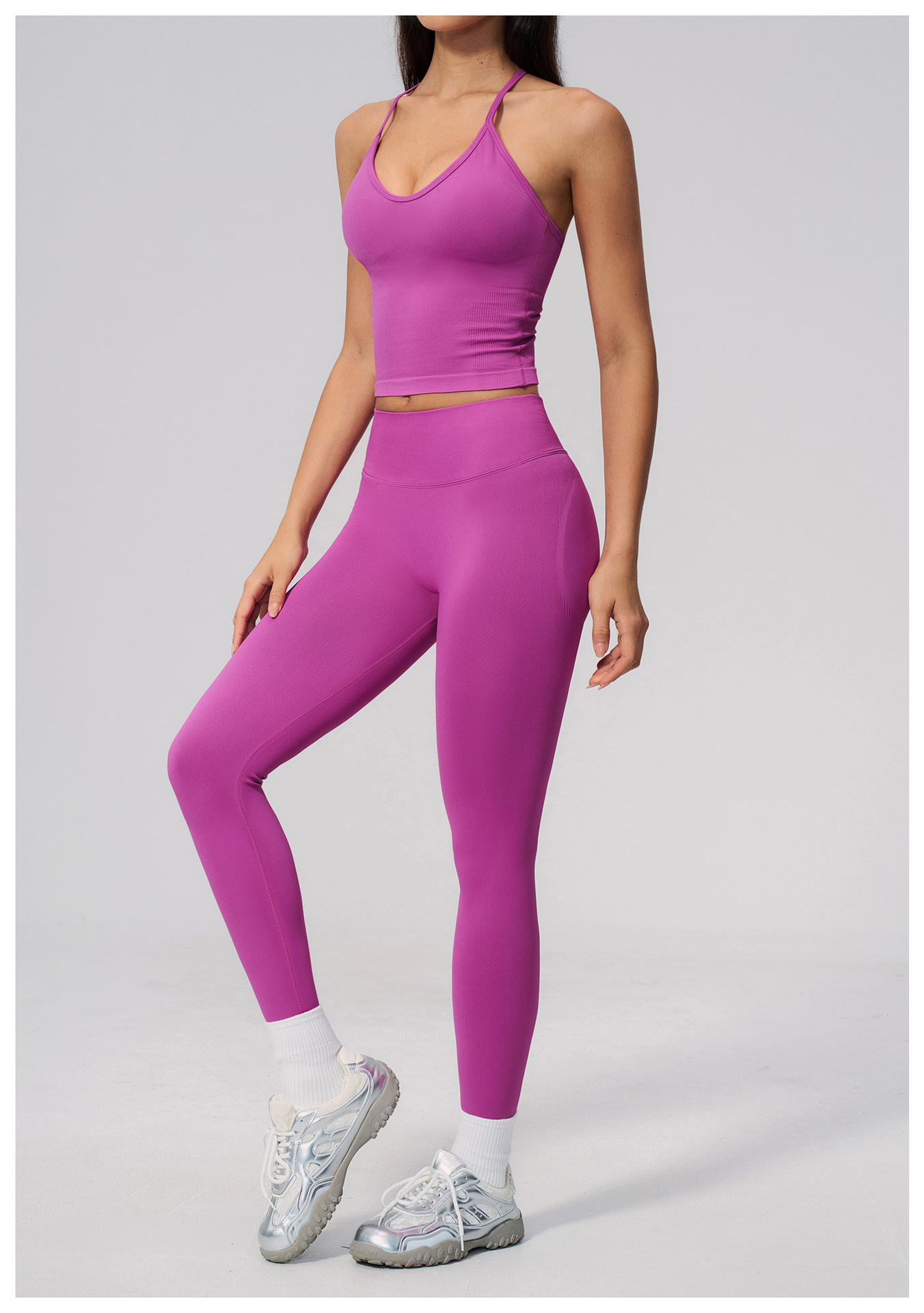 Lüks Tasarımcı Dikişsiz Yoga A - Seamless Ribbed Workout Tank Top incelemesi ve fiyatı