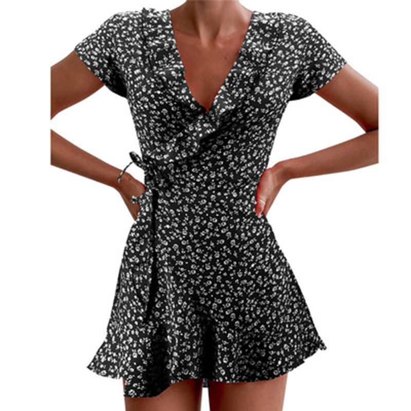 Yaz kadın Floal evaze elbise t - French Vintage Floral Midi Dress incelemesi ve fiyatı