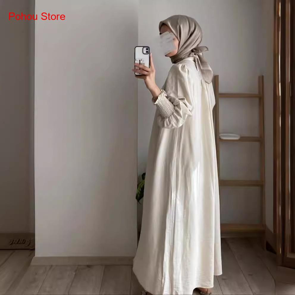 Kore Tarzı Gömlek Elbise Kadın - Korean Style A Line Shirt Dress incelemesi ve fiyatı