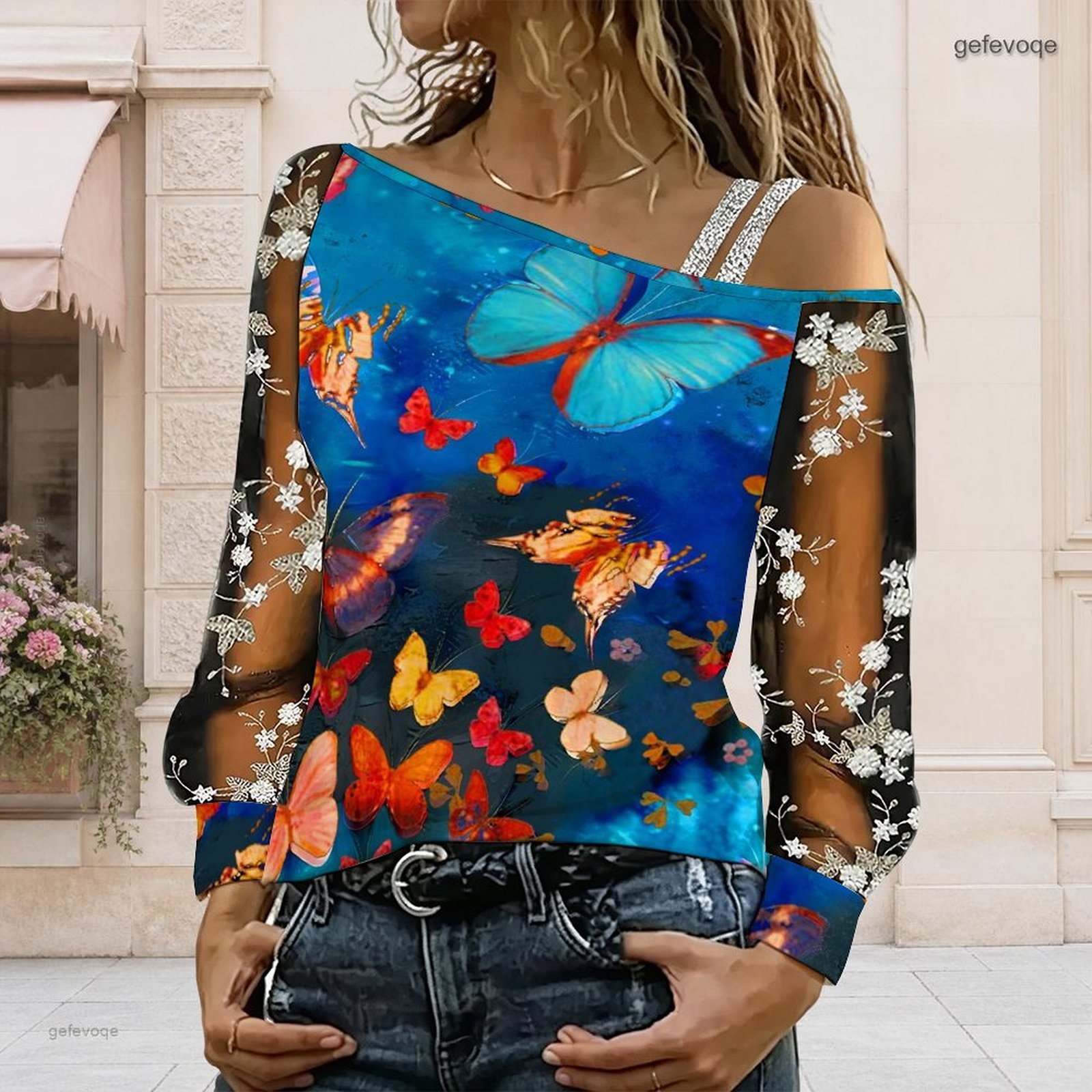 Kadınlar İçin Omuzları Açık Bl - Blouses incelemesi ve fiyatı