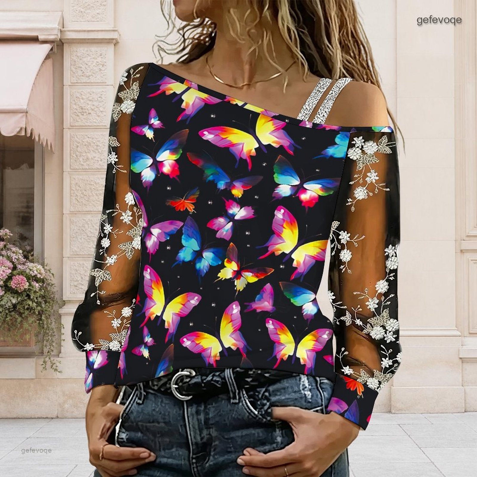 Kadınlar İçin Omuzları Açık Bl - Blouses incelemesi ve fiyatı