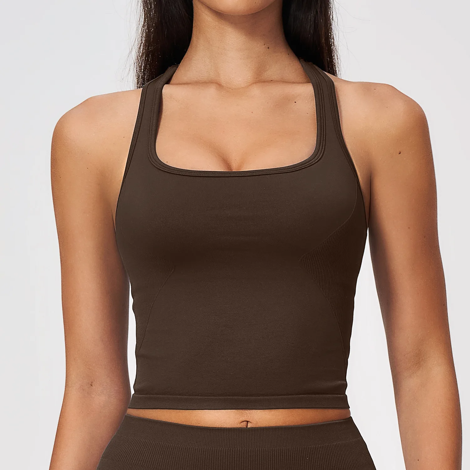 Kadınlar için Dikişsiz, Kaburg - Seamless Ribbed Workout Tank Top incelemesi ve fiyatı