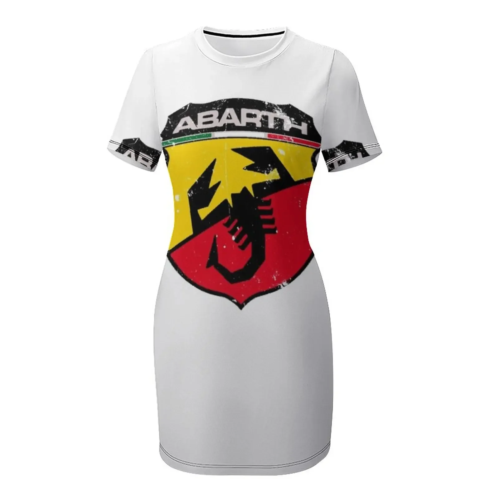 Abarthlogo Klasik Tişört Kısa  - Korean Style A Line Shirt Dress incelemesi ve fiyatı