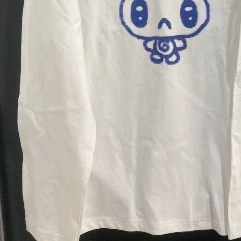 Kimutomo T Shirt Kadın Karikat - Blouses incelemesi ve fiyatı